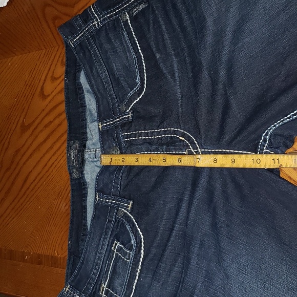 SILVER Francis Boot Cut Dark Wash Blue Denim Jeans Women's Size 18 - Picture 5 of 9